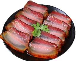 清蒸五花腊肉
